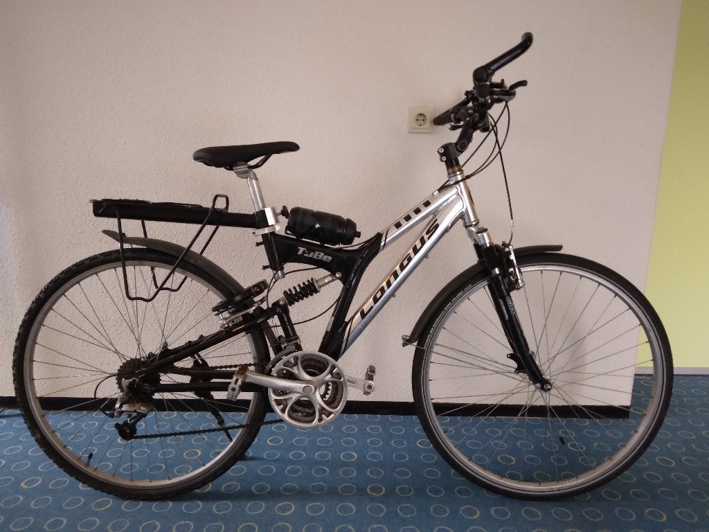 ALU LONGUS ToBe FULLY SPORTFIETS SLOT 24 VERSN., Minder dan 47 cm, Ophalen, Velgrem