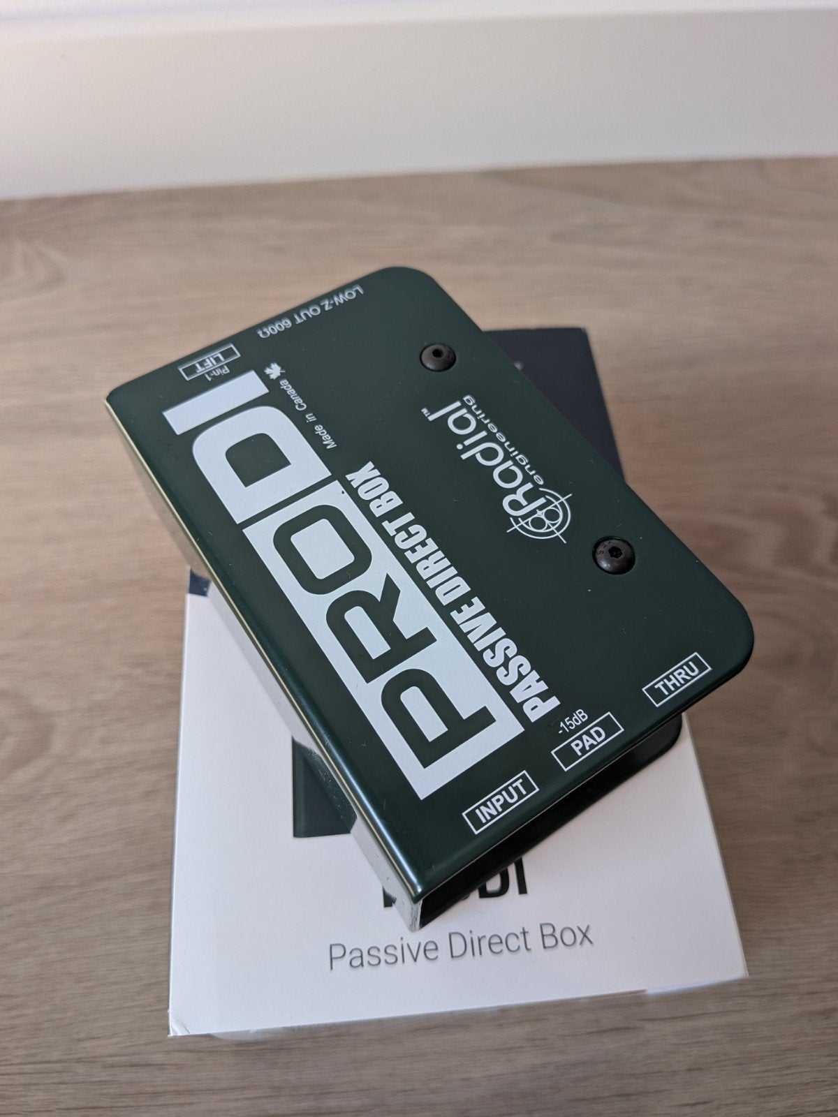 Radial ProDI Passieve Direct Box - Zo goed als nieuw, Ophalen of Verzenden, Zo goed als nieuw
