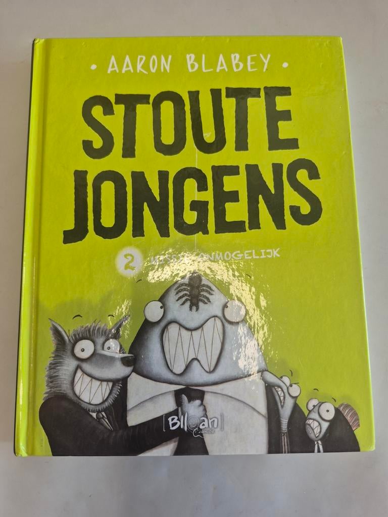 Stoute jongens - Deel 2 Missie onmogelijk, Gelezen, Fictie algemeen, Ophalen of Verzenden, Aaron Blabey