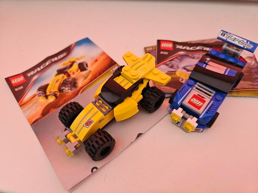 Lego racers 8122, 8120, Ophalen of Verzenden, Zo goed als nieuw