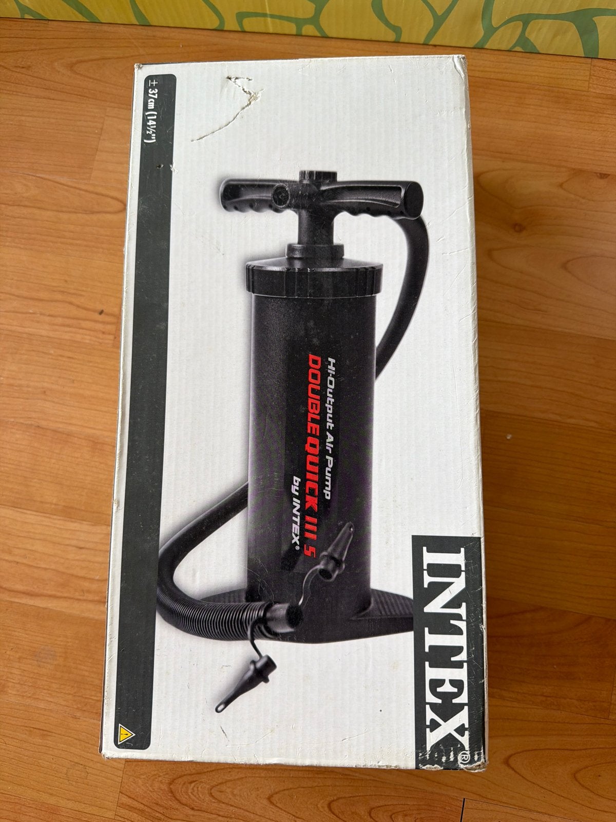 Intex Double Quick III S Luchtpomp - 37 cm, Ophalen of Verzenden, Nieuw, Zwembadpomp