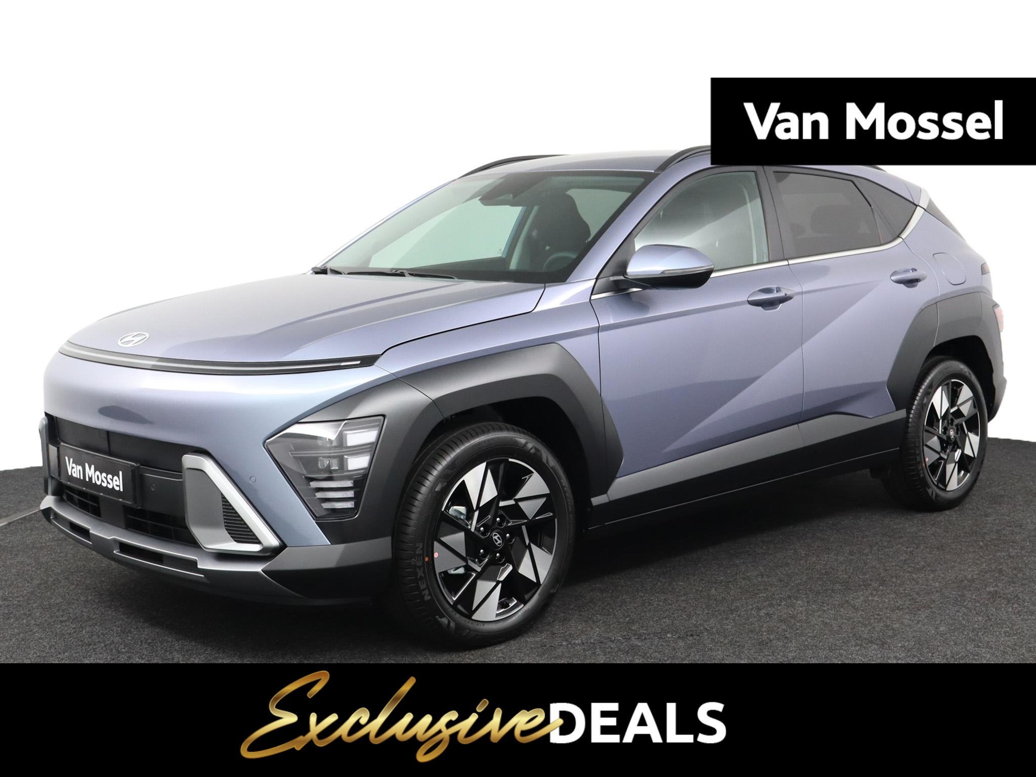 Hyundai Kona 1.6 GDI HEV Comfort | 18"LMV | Uit voorraad lev, Auto's, Euro 6, Blauw, Bedrijf, Nieuw