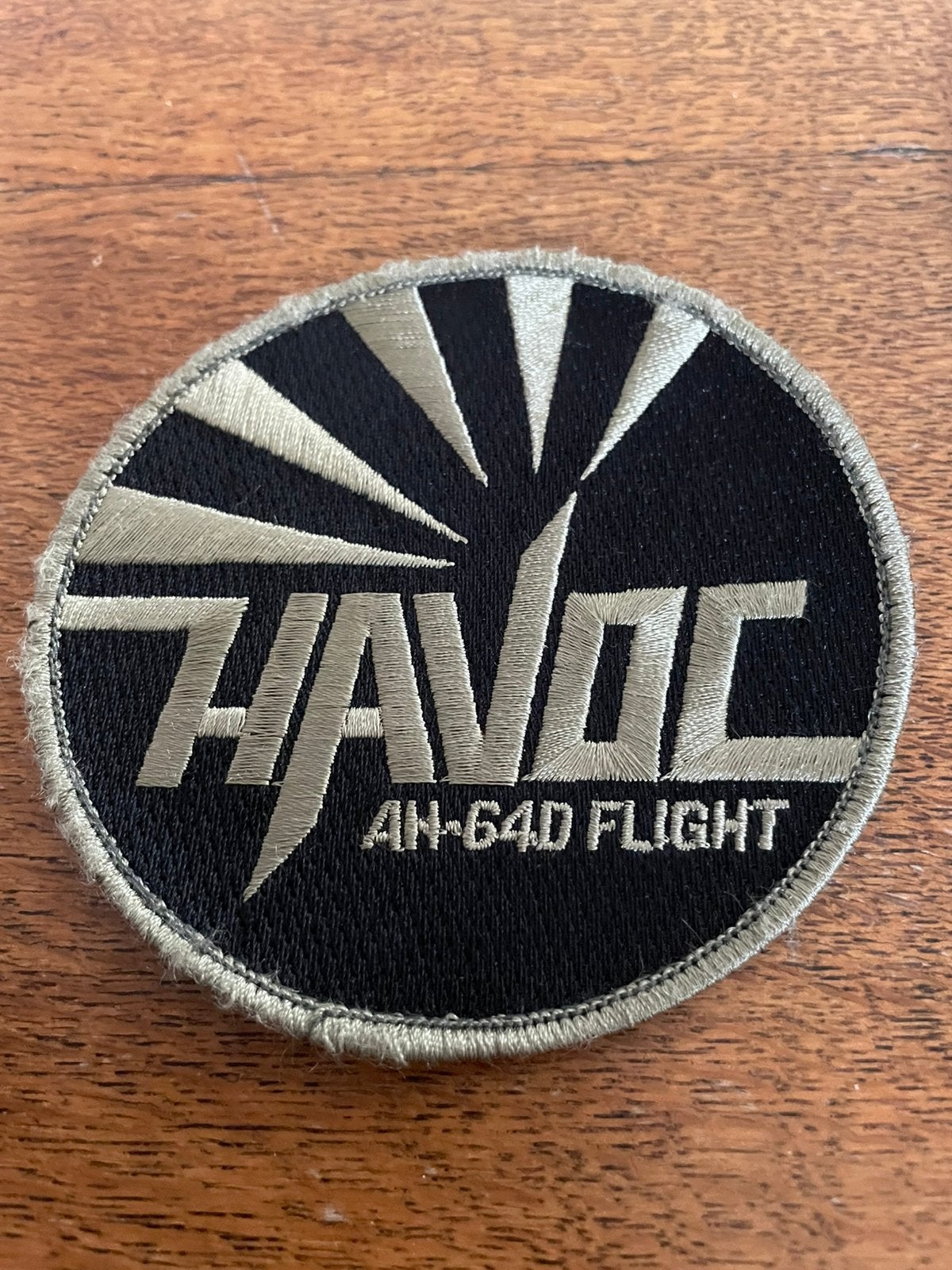 Patch HAVOC AH-64D flight, Verzenden, Luchtmacht, Nederland, Embleem of Badge
