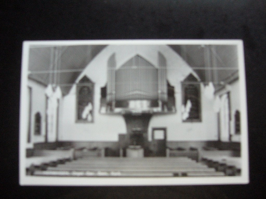 HERKINGEN  =  ORGEL GER GEM KERK, Ophalen of Verzenden, 1940 tot 1960, Ongelopen