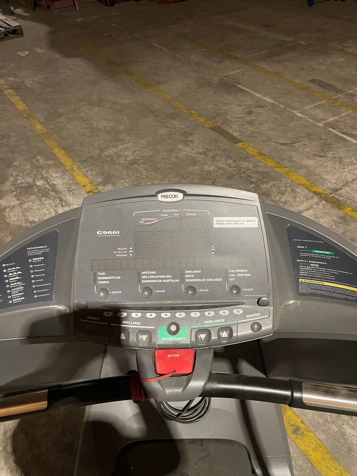 Precor C966i Loopband - Professionele Kwaliteit, Sport en Fitness, Ophalen, Gebruikt, Metaal, Loopband
