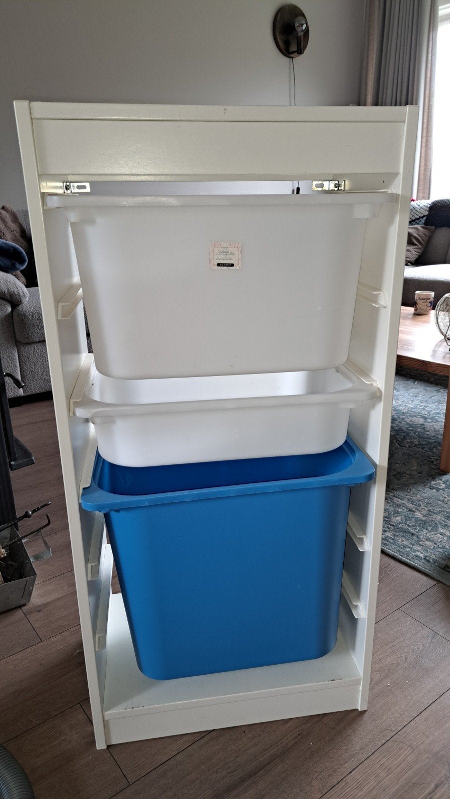 IKEA Opbergkast met 3 Bakken - 94x46x30 cm, Huis en Inrichting, Kasten | Overige, Ophalen, Gebruikt
