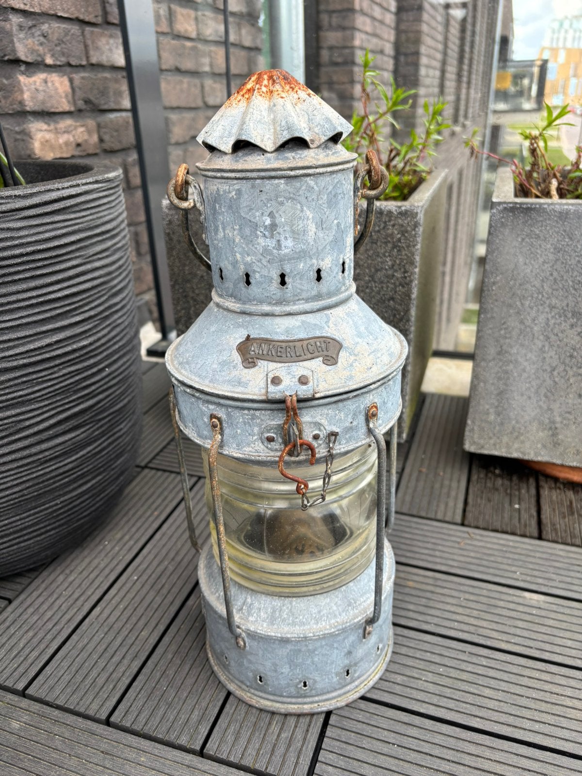 Bootslamp ankerlicht, Ophalen of Verzenden, Zo goed als nieuw, Motorboot of Zeilboot