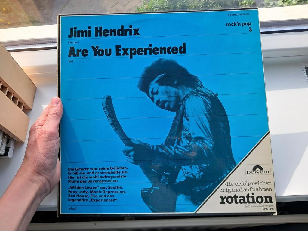 Jimi Hendrix - Are You Experienced LP (Nieuwstaat), Cd's en Dvd's, Vinyl | Rock, Verzenden, 12 inch, Nieuw in verpakking, Poprock