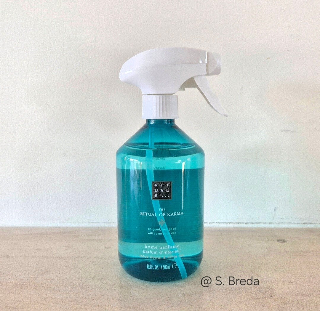 Rituals | Karma | 500 ml Roomspray Home Perfume Huisparfum, Ophalen of Verzenden, Nieuw, Blauw, Kunststof