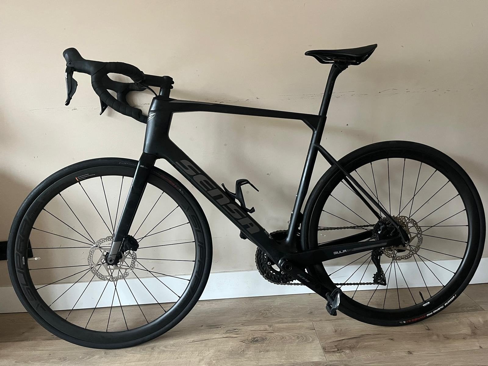 Sensa Giulia GF di2 dark brush carbon disc racefiets, Gebruikt, Carbon, 57 tot 61 cm, Meer dan 20 versnellingen