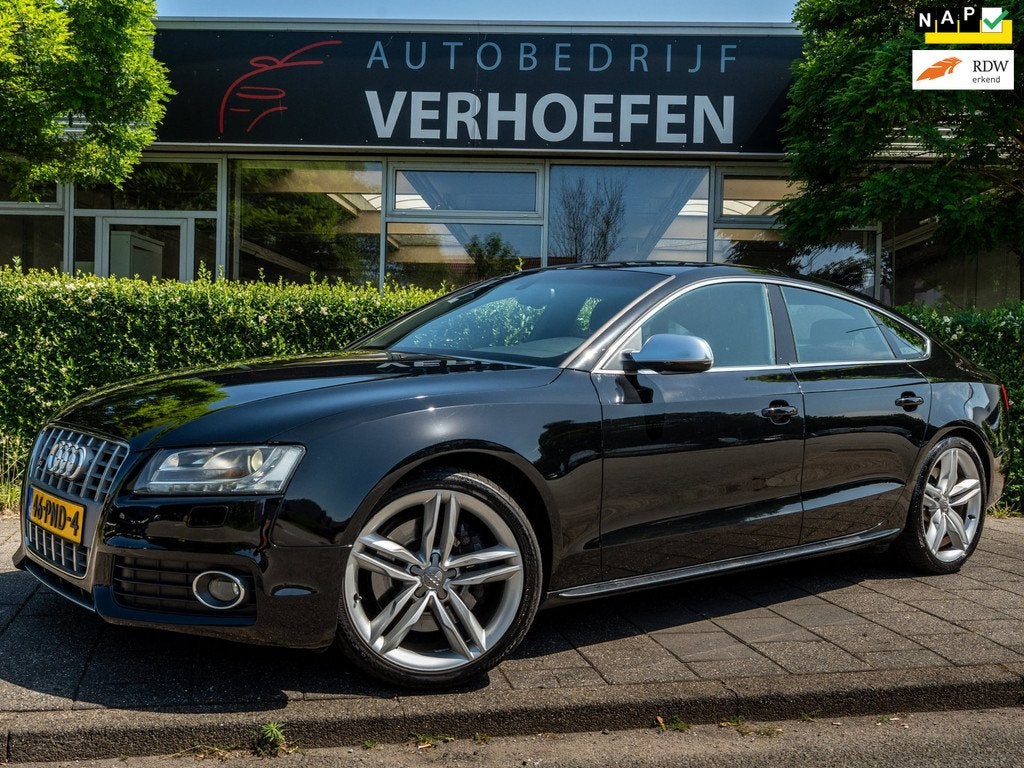 Audi A5 Sportback 3.0 TFSI S5 QUATTRO | 333PK | B&O AUDIO| N, Auto's, Audi, Automaat, Gebruikt, Zwart, 2995 cc