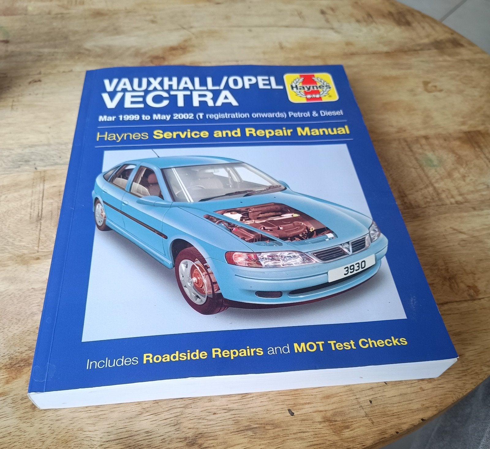 Haynes Werkplaatshandboek Opel/Vauxhall Vectra (1999–2002), Ophalen of Verzenden