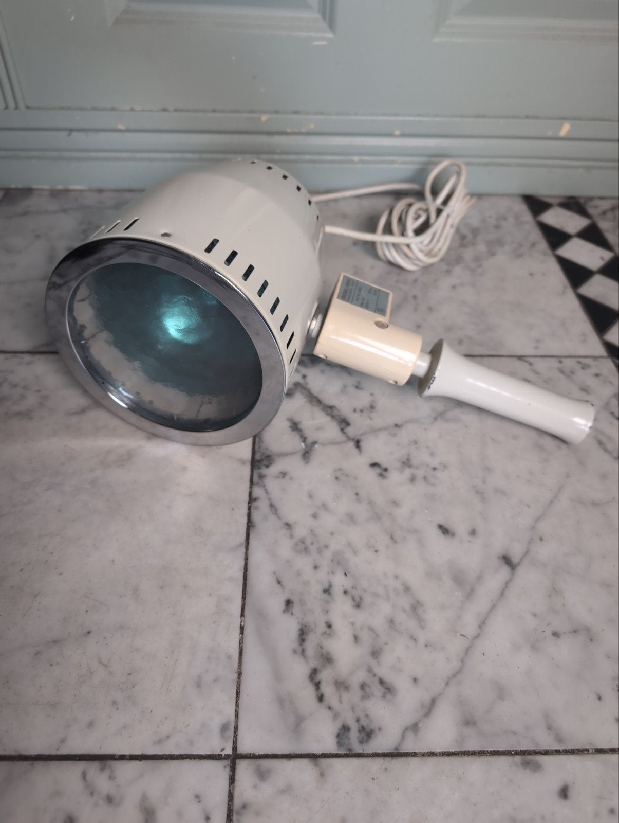 Vintage Original Hanau dokterslamp, Ophalen of Verzenden
