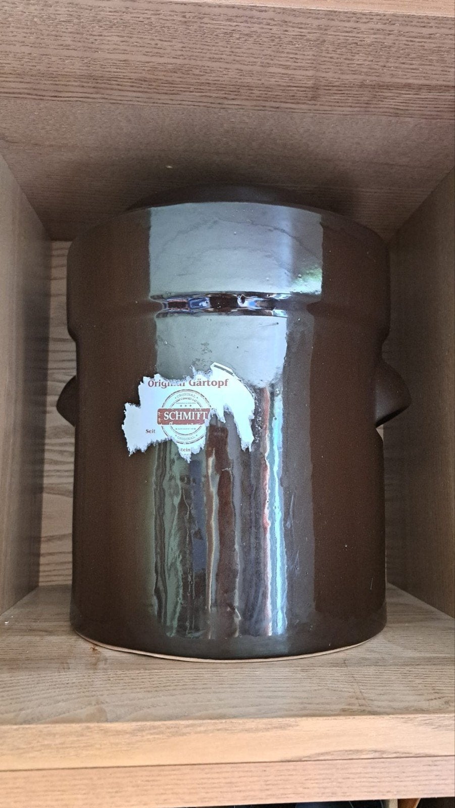 Schmitt Zuurkoolpot 10L met 2 verzwaarstenen, Ophalen