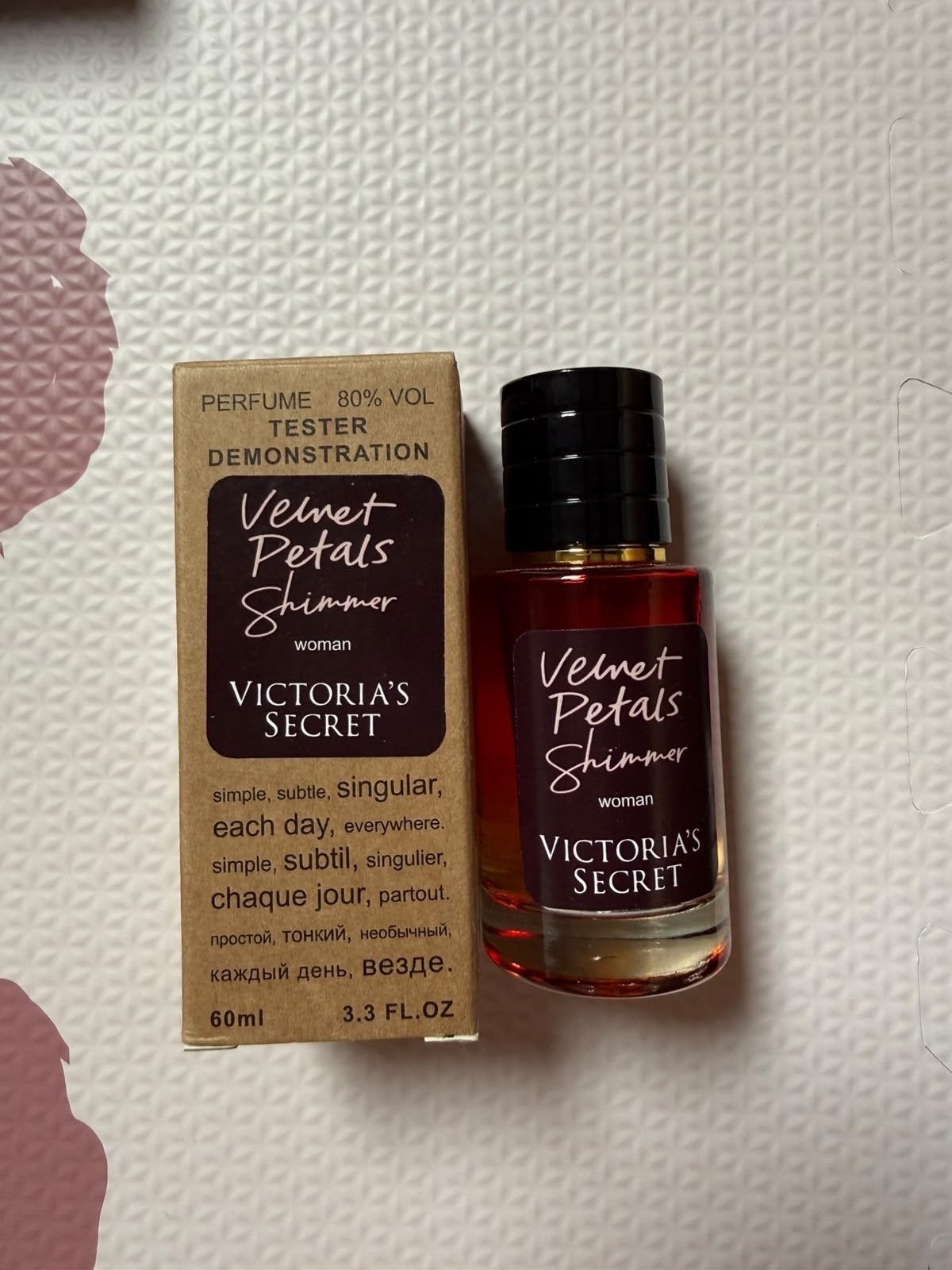 Victoria's Secret Velvet Petals Shimmer Parfum Tester, Ophalen of Verzenden, Nieuw