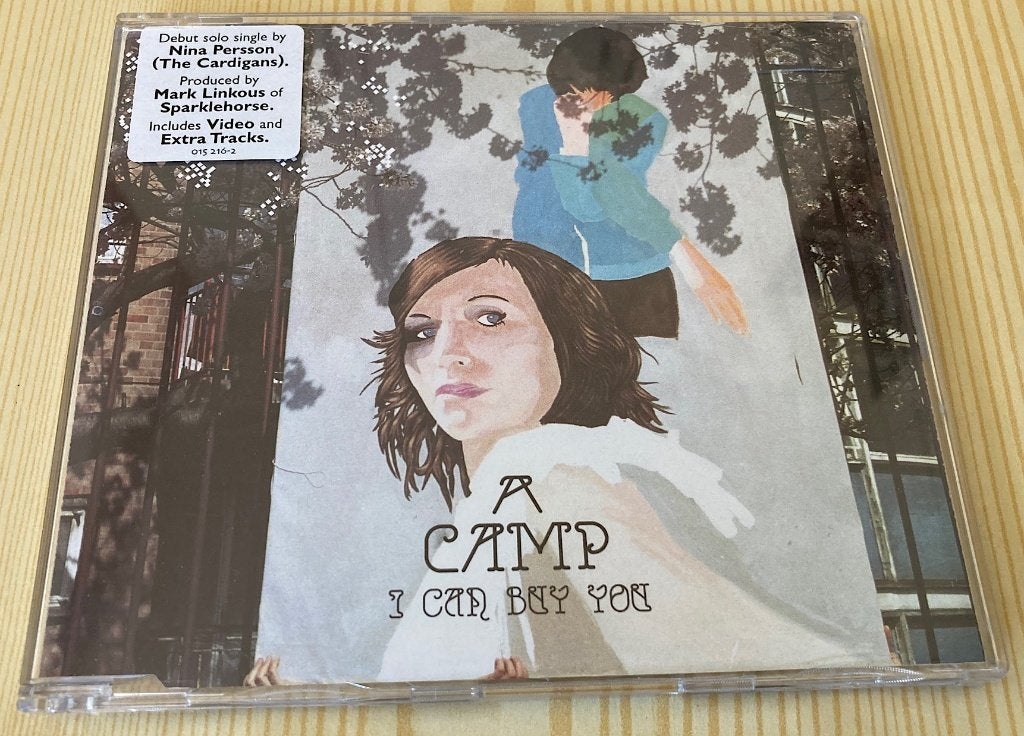 CD Single A Camp - I Can Buy You (The Cardigans) 4 Tracks, Ophalen, Zo goed als nieuw, Pop