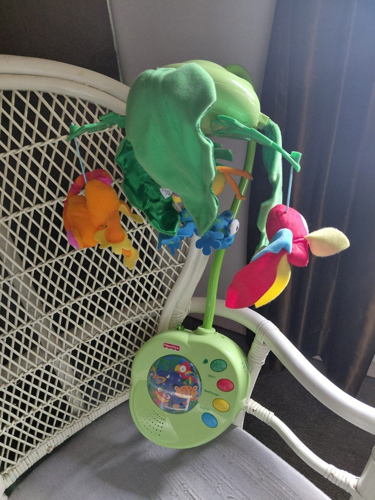 Fisher-Price Rainforest Muziekmobiel met Licht en Geluid, Kinderen en Baby's, Speelgoed | Babyspeelgoed, Ophalen