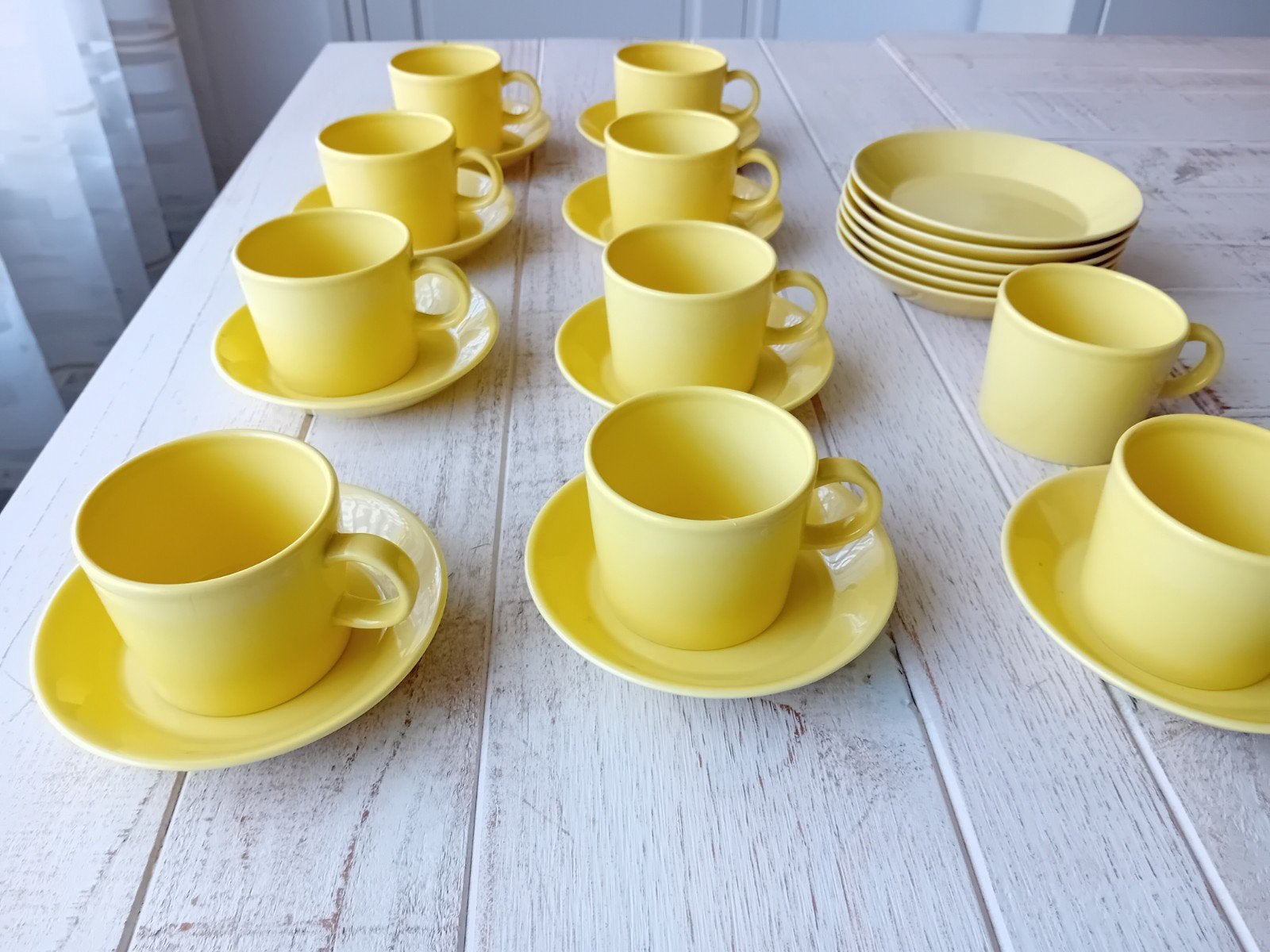 Geel ArabiaTeema voor iittala Teema servies puntgaaf, Huis en Inrichting, Keuken | Servies, Ophalen of Verzenden, Zo goed als nieuw