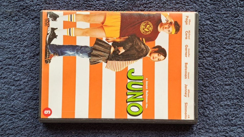 Juno "Ellen Page, Michael Cera", Alle leeftijden, Ophalen of Verzenden, Zo goed als nieuw, Romantische komedie