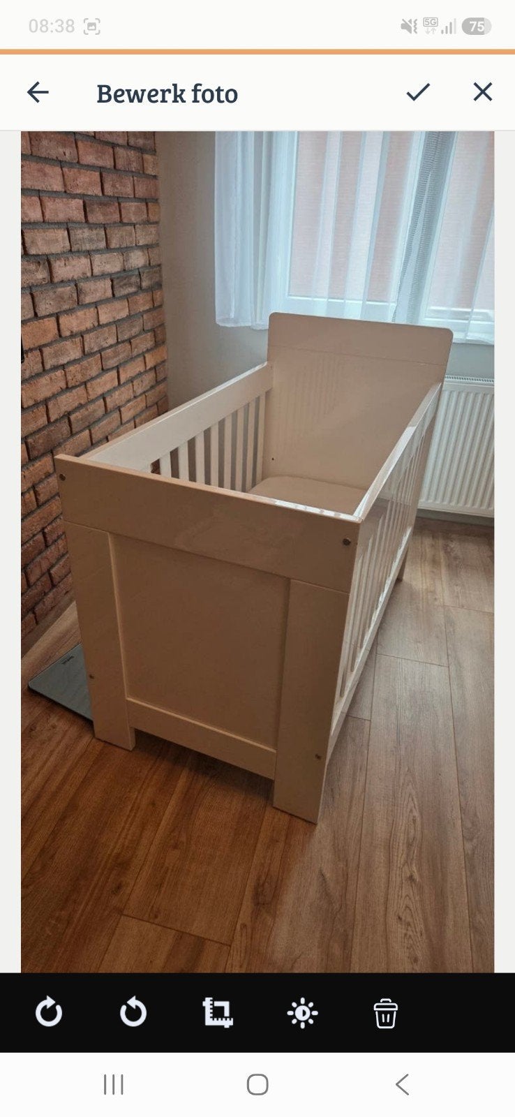 Babybedje in zeer goede staat - Prijs bespreekbaar, Kinderen en Baby's, Ophalen, Zo goed als nieuw