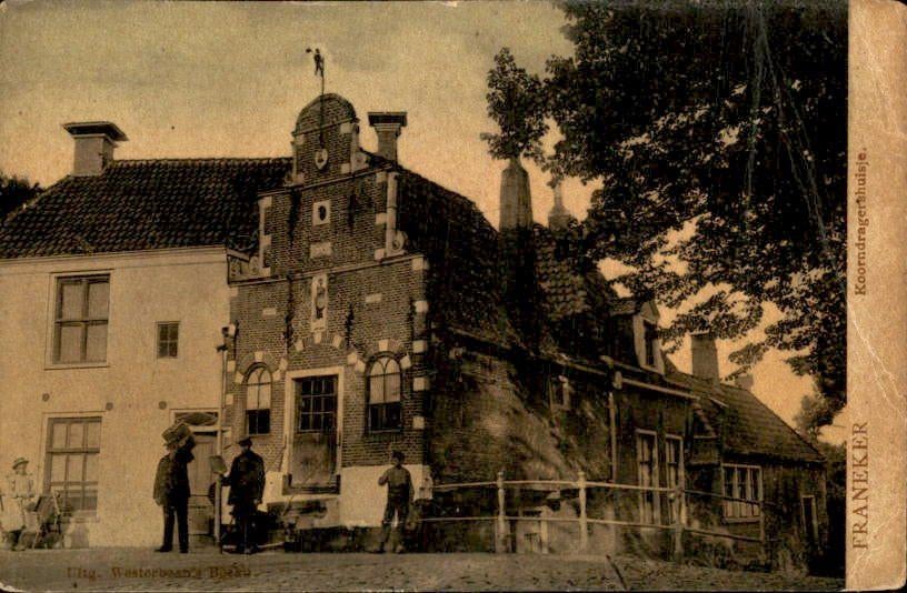 Franeker - Koorndragershuisje, Ophalen of Verzenden, Voor 1920, Gelopen, Friesland