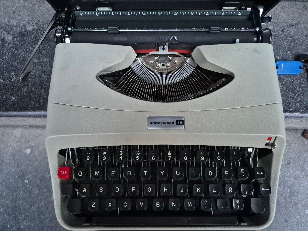 Vintage Underwood 19 handtypemachine; goedwerkend, Diversen, Ophalen, Gebruikt