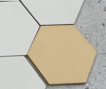 Gezocht: hexagon winckelmans cognac, Doe-het-zelf en Verbouw, Tegels, Ophalen, Nieuw, Minder dan 20 cm, Minder dan 20 cm