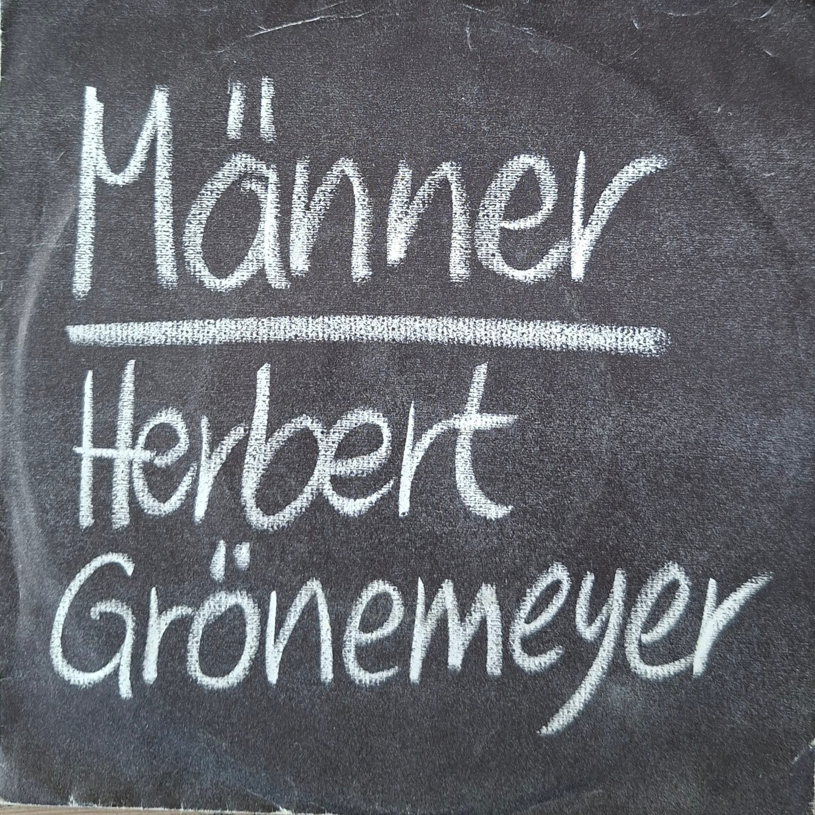 Herbert Grönemeyer - Männer (1984), 7 inch, Zo goed als nieuw, Pop, Overige typen
