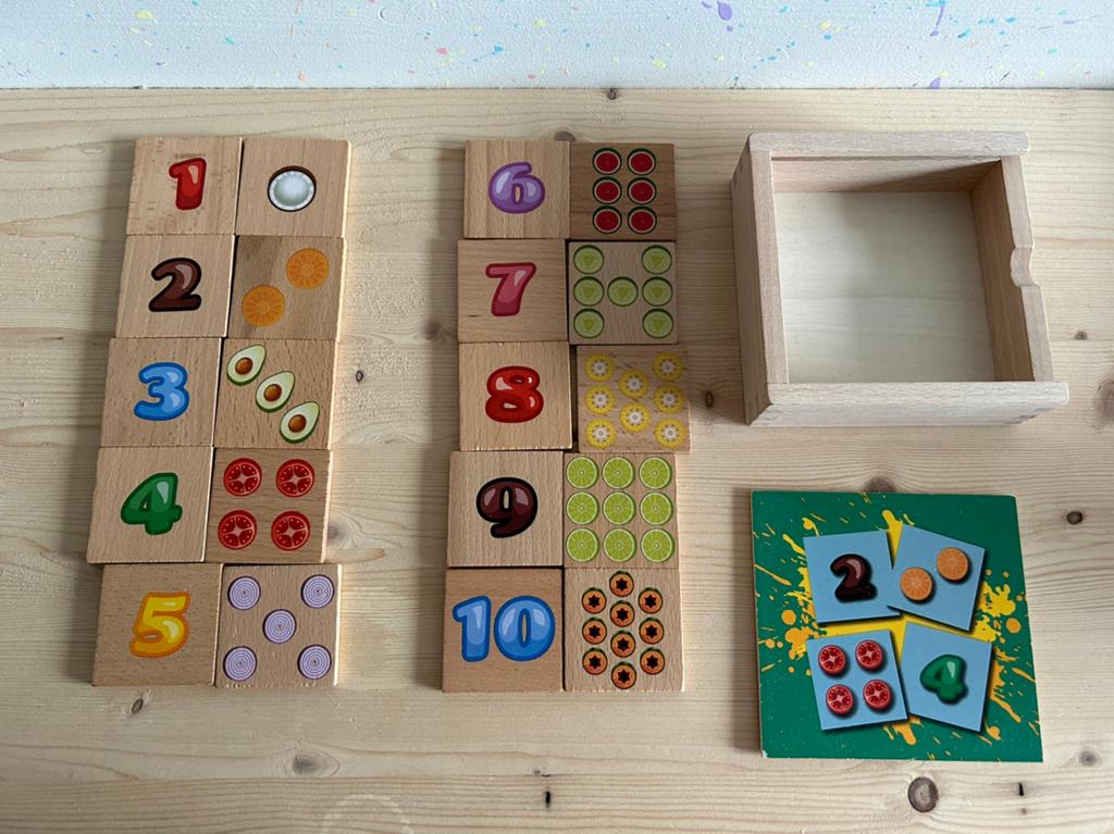 Houten telspel, Ophalen of Verzenden, Zo goed als nieuw