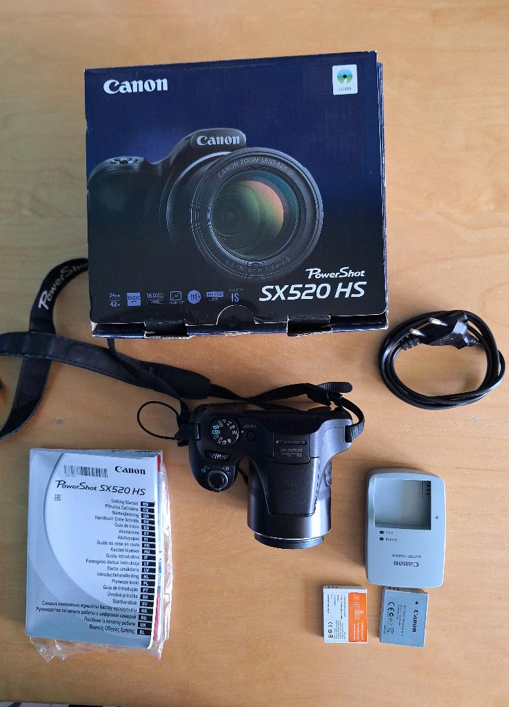 Canon Powershot SX520 HS, Audio, Tv en Foto, Fotocamera's Digitaal, Ophalen, Canon, Compact, Zo goed als nieuw
