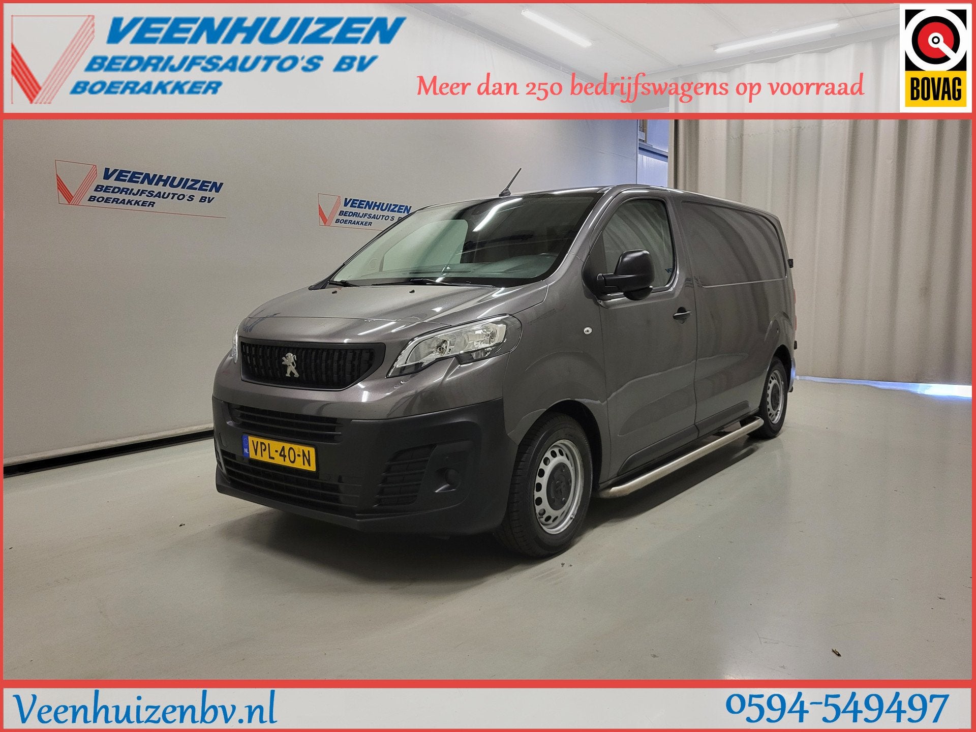 Peugeot Expert 2.0BlueHDI 145pk Automaat Euro 6! (bj 2022), Auto's, 145 pk, Automatische klimaatregeling, Gebruikt, Euro 6