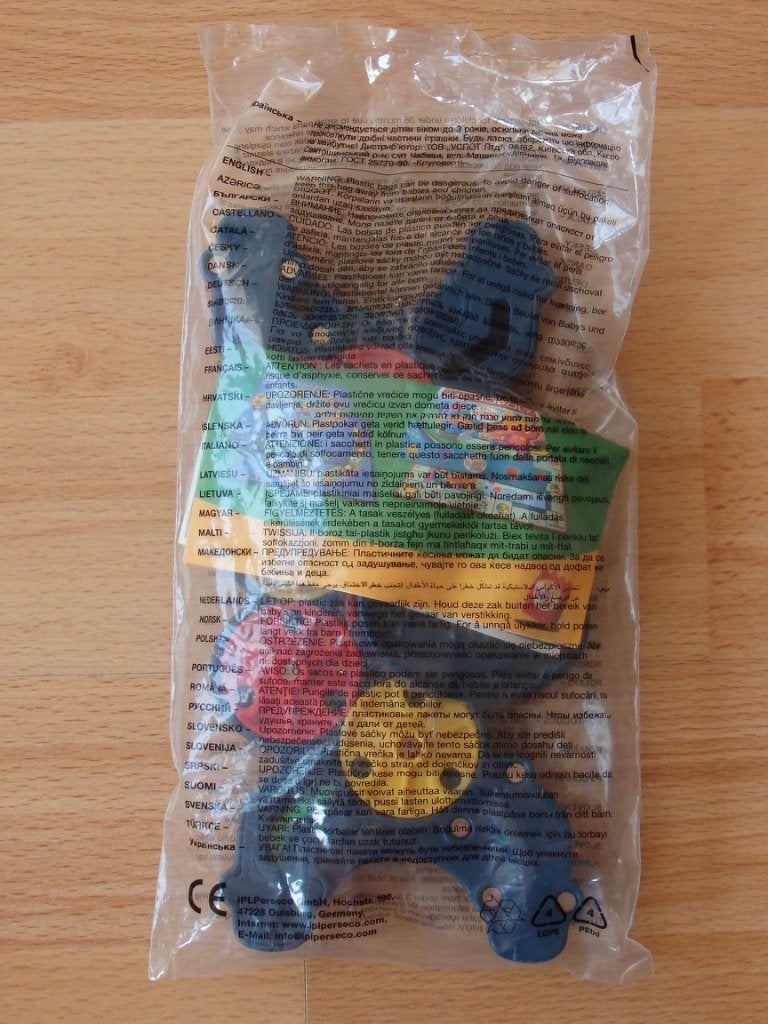 Onderuit! uit Mc Donalds Happy Meal 2009, Ophalen, Zo goed als nieuw, Mc Donalds Happy Meal/MB