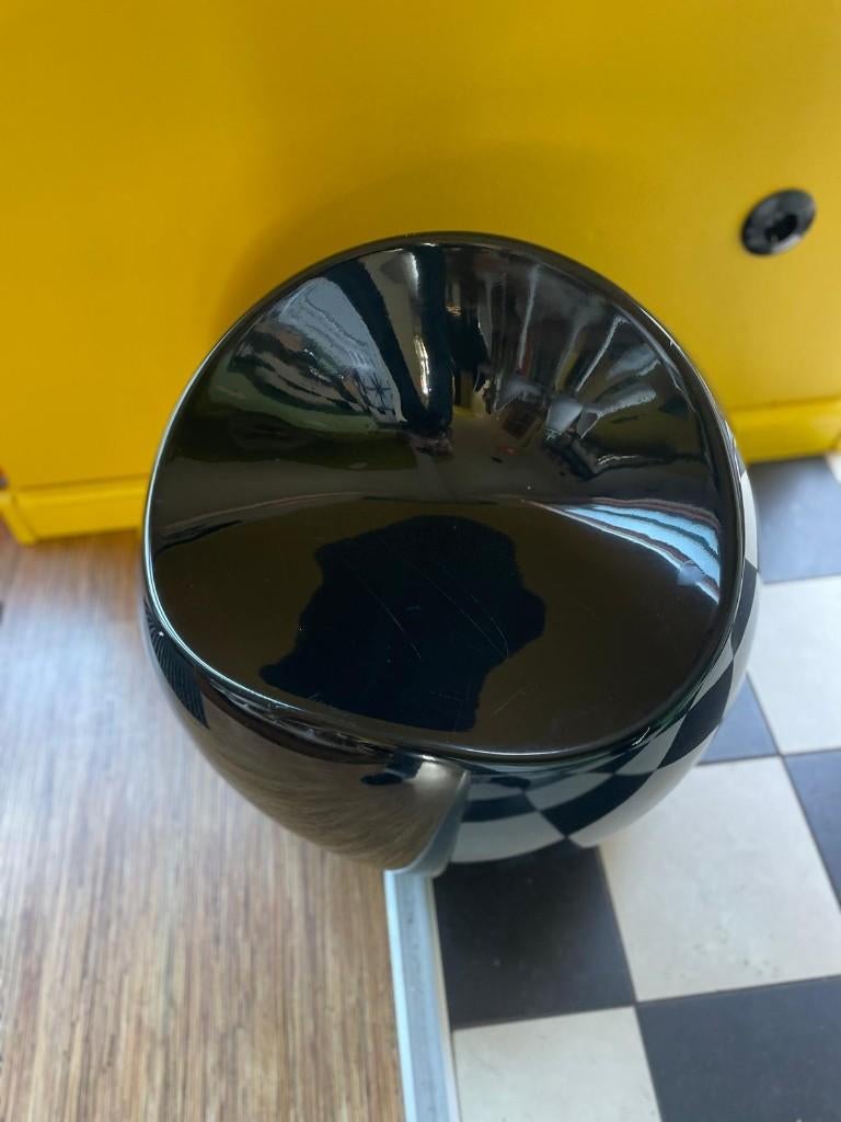 Ball chair zwart space age XL boom, Ophalen, Kunststof, Gebruikt, Zwart