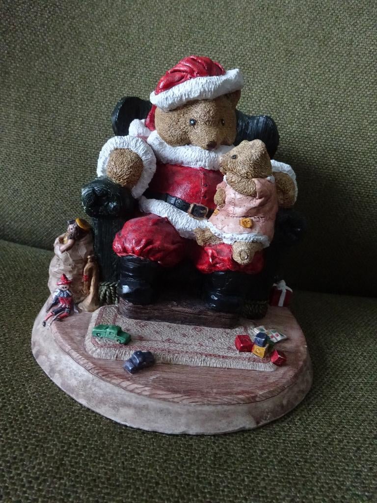 Kerstman en Kerstschilderij, Diversen, Kerst, Ophalen, Zo goed als nieuw