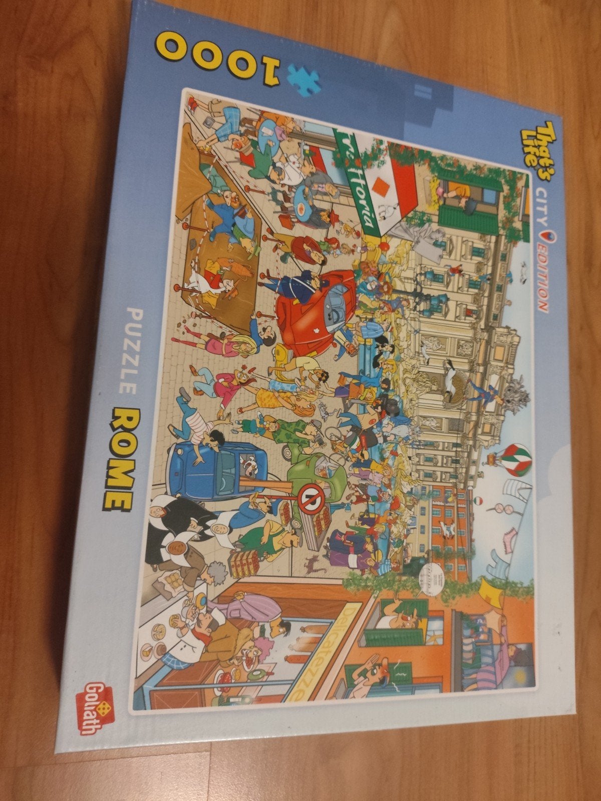 rome thats life city, Ophalen of Verzenden, 500 t/m 1500 stukjes, Gebruikt, Legpuzzel