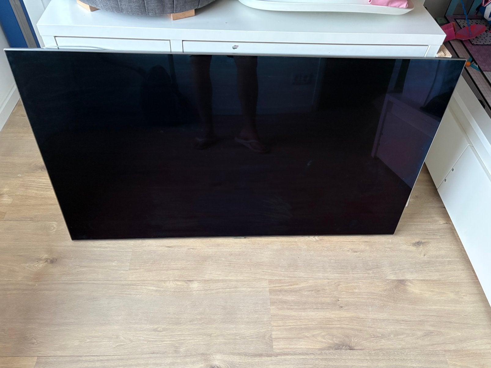 Per direct beschikbaar! Samsung 55” televisie, QLED, 50 Hz, Ophalen of Verzenden, Zo goed als nieuw