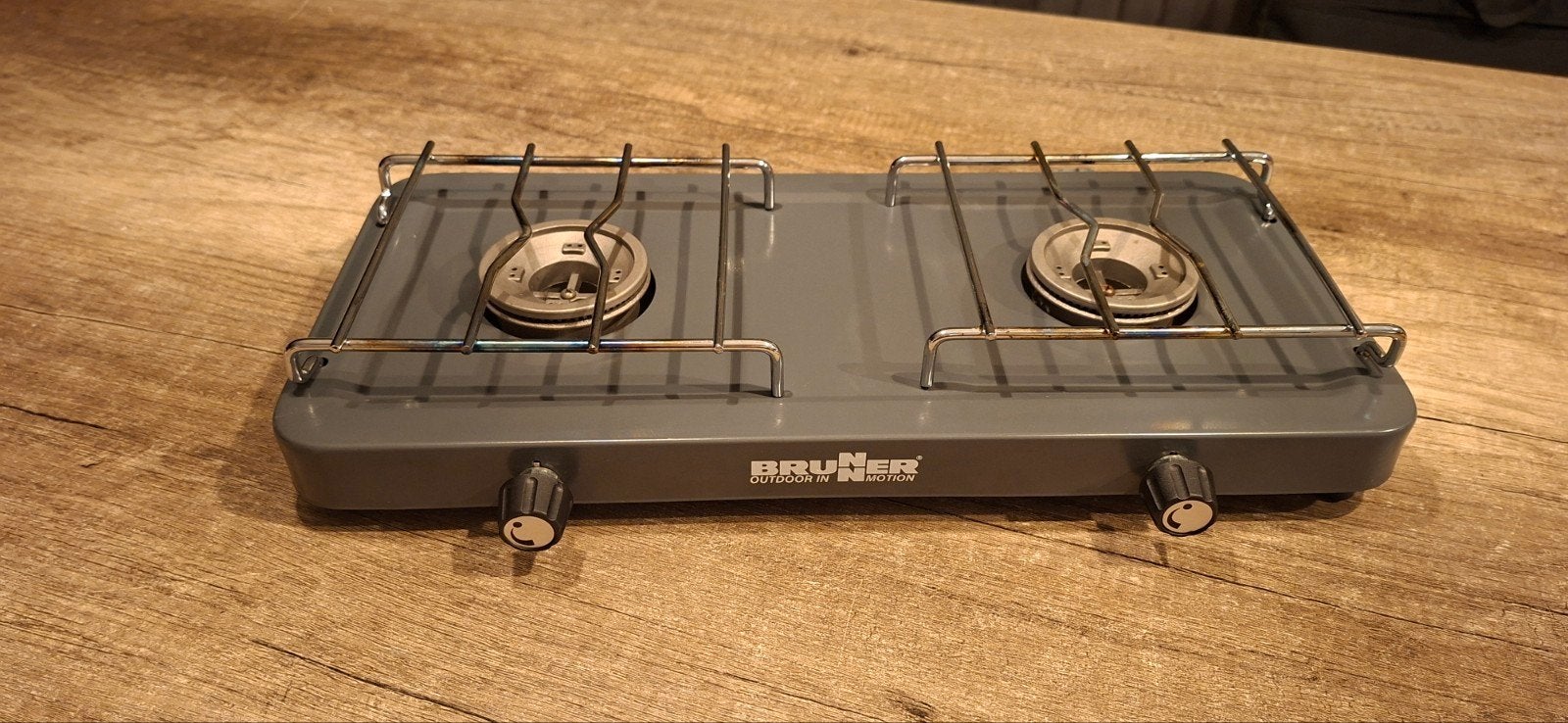 Brunner 2 pits gaskomfoor, Ophalen of Verzenden, Zo goed als nieuw