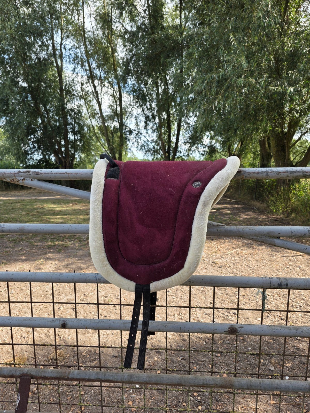 bareback pad bordeaux maat full, Dieren en Toebehoren, Verzenden, Zo goed als nieuw