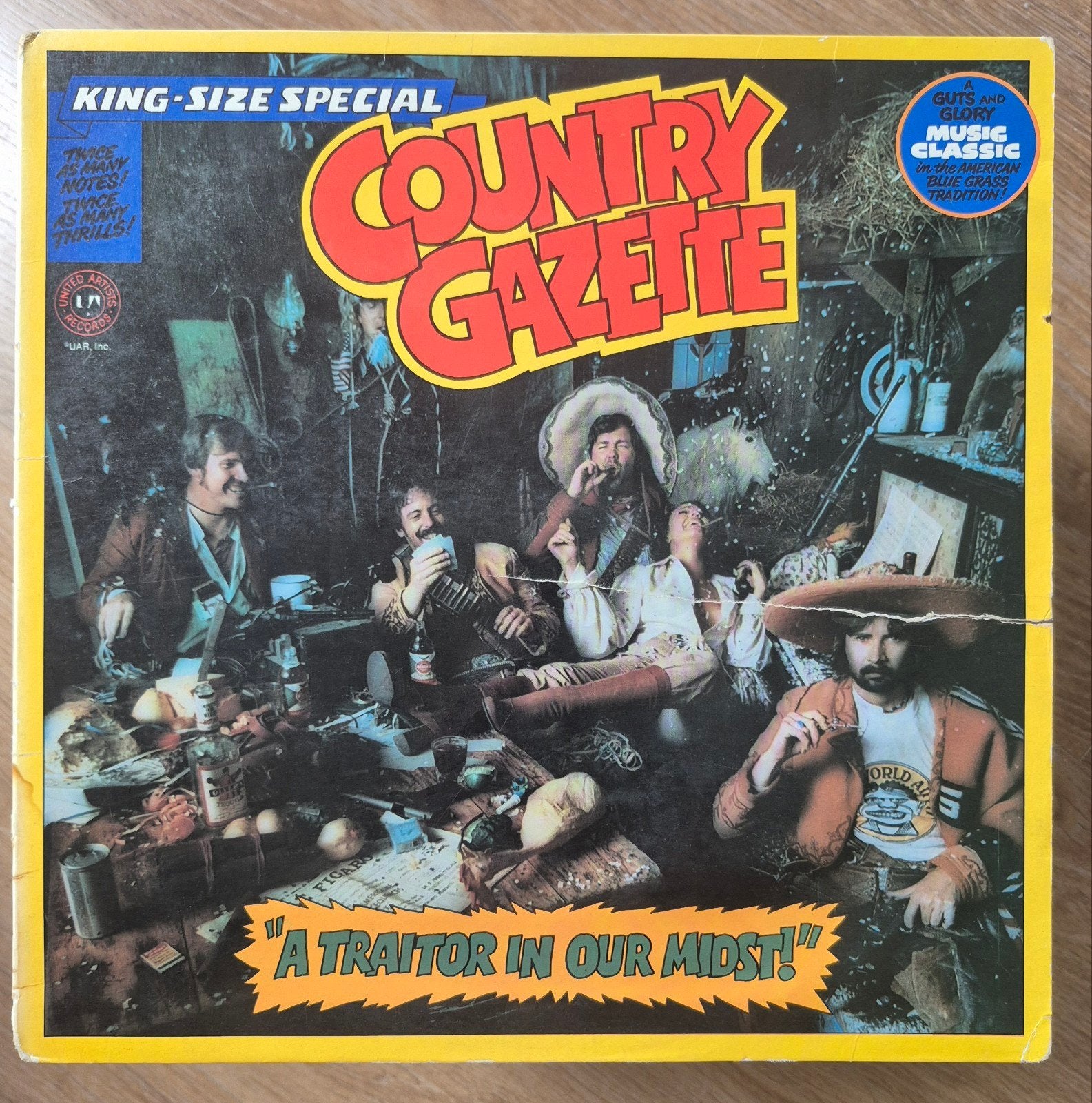 Country Gazette - A Traitor in Our Midst (King-Size Specia, Ophalen of Verzenden, Gebruikt, Verzamelalbum, Bluegrass