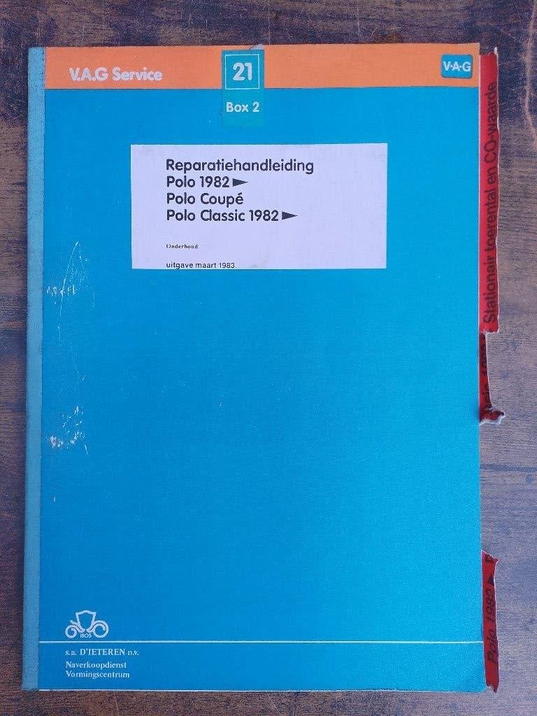 Vw Polo 2 en Polo classic  dealer werkplaatsboek Onderhoud, Verzenden, Gelezen, Volkswagen