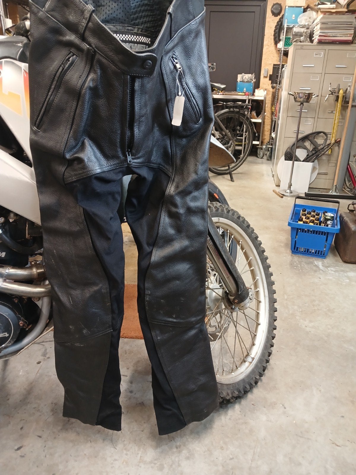 lookwell leren broek maat 36, Motoren, Nieuw met kaartje, Broek | leer, Heren, Lookwell
