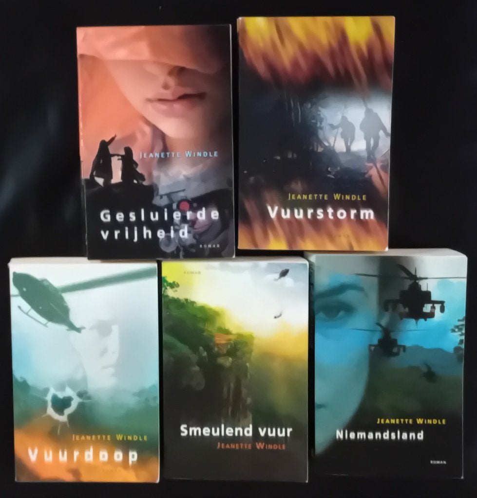 Jeanette Windle Collectie – 5 boeken, Boeken, Ophalen of Verzenden, Gelezen, Jeanette Windle