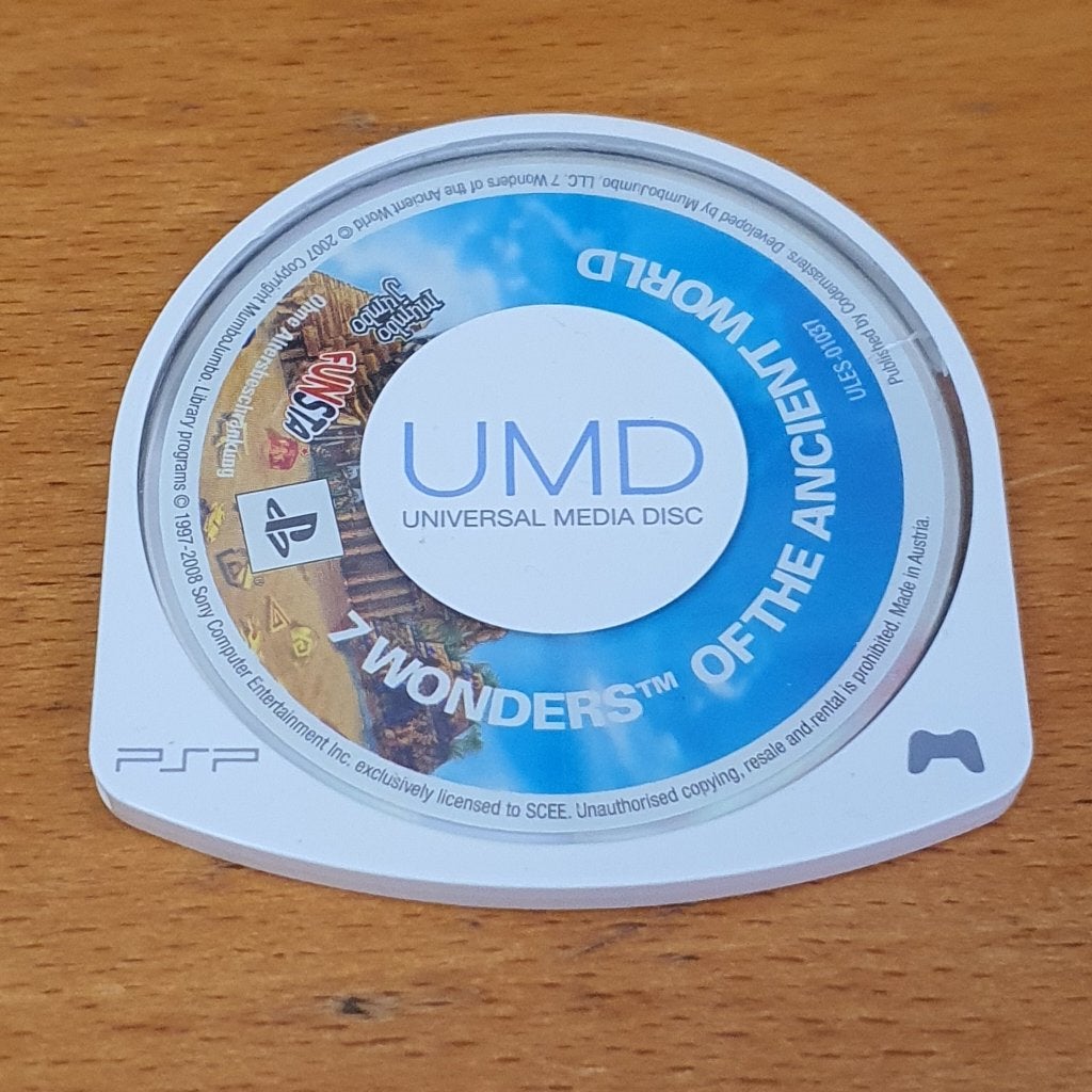 PSP | 7 Wonders [losse Cassette], Spelcomputers en Games, Games | Sony PlayStation Portable, Gebruikt, 1 speler, Racen en Vliegen