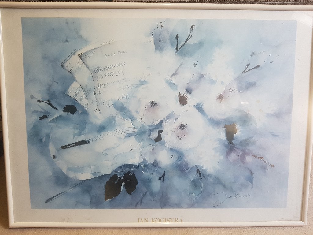 Jan Kooistra schilderij print, Antiek en Kunst, Ophalen of Verzenden