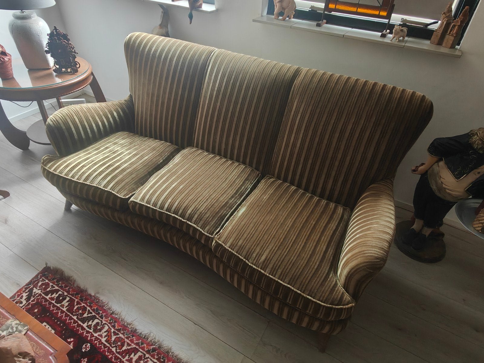 vintage bank, Ophalen, Gebruikt, 150 tot 200 cm, Vintage