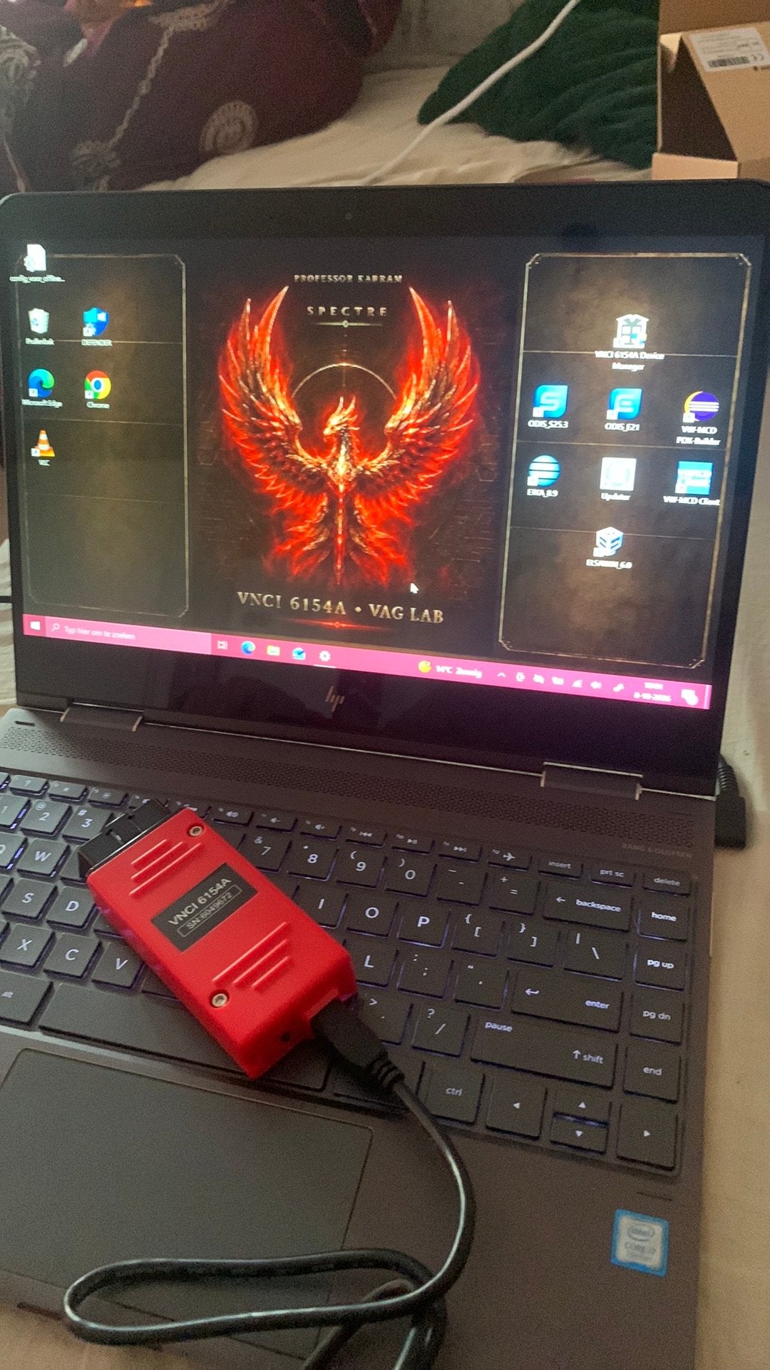 VAG DIAGNOSE VNCI-6154A + ODIS S25.3/E21 + ETKA + ELSWIN, Ophalen of Verzenden, Zo goed als nieuw