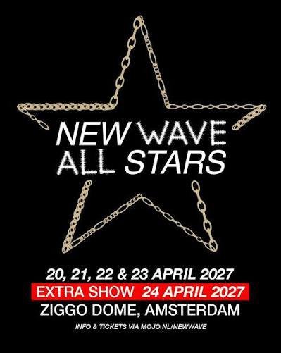 2x Staanplaatsen New Wave All Stars | Zaterdag 24 april 2027, Tickets en Kaartjes, Evenementen en Festivals, Drie personen of meer