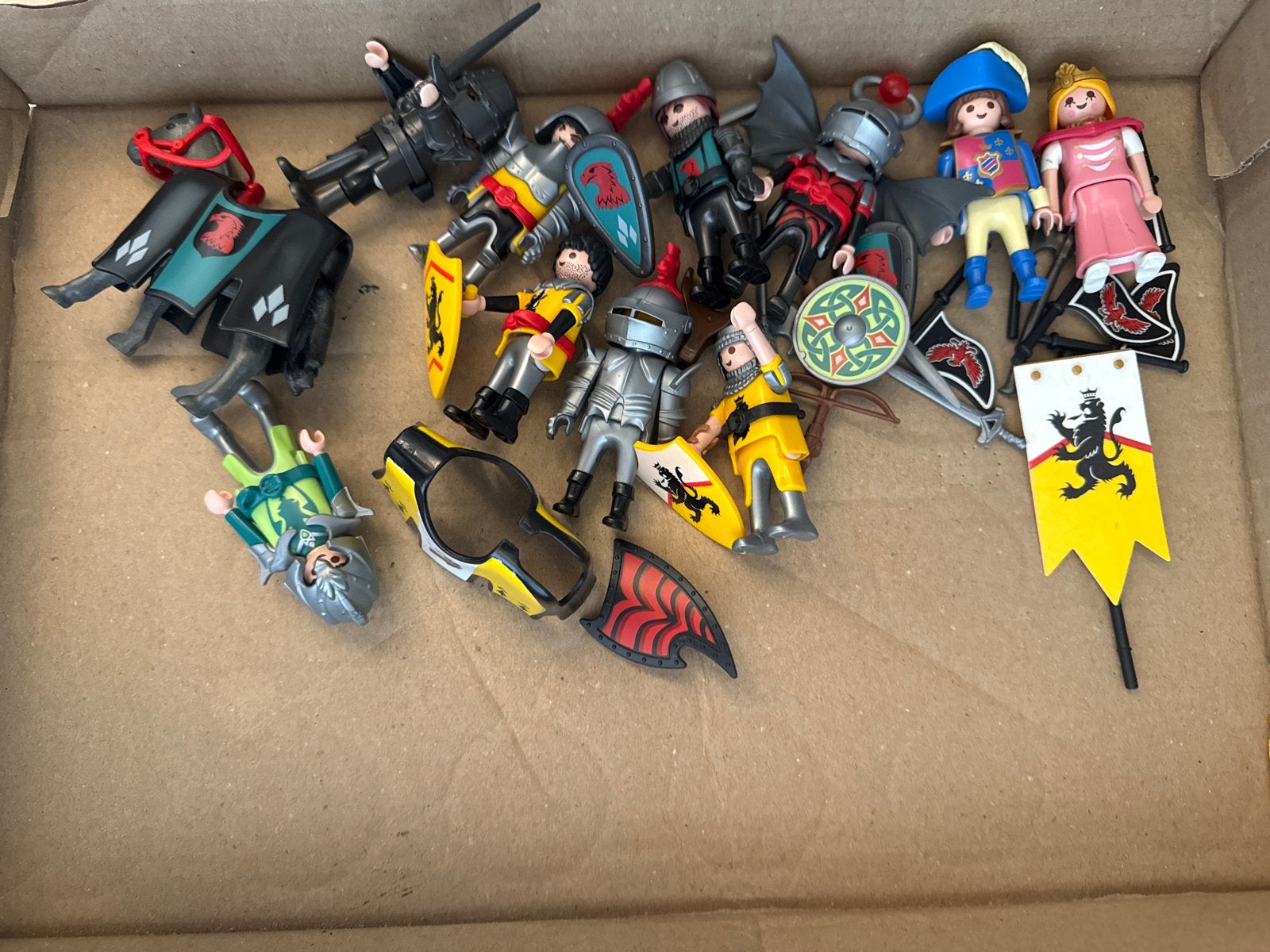 Playmobil ridders en accessoires, Ophalen of Verzenden, Zo goed als nieuw