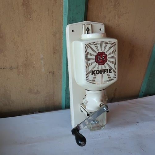 Koffiemolen DE Douwe Egberts wand hang model origineel, Ophalen of Verzenden