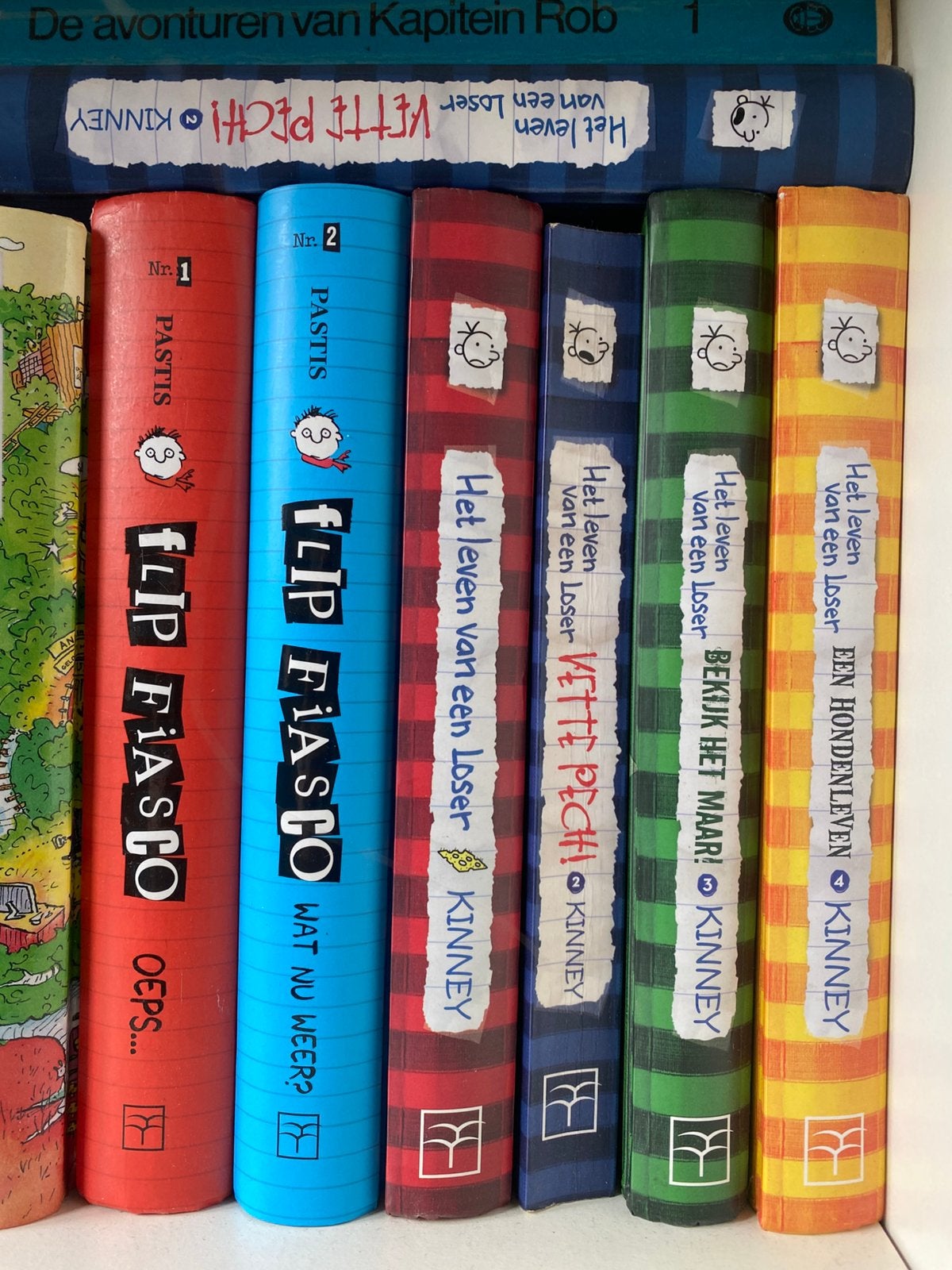 Kinderboeken. Loser, Flip Fiasco, Waanzinnige Boomhut, Boeken, Ophalen of Verzenden, Zo goed als nieuw